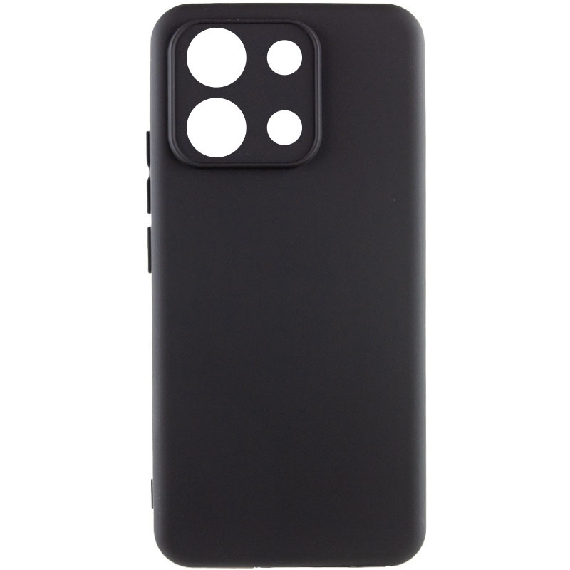 Silicone Cover Full Camera without Logo (A) для Xiaomi Note 13 Pro 4G/Poco M6 Pro 4G /Note 14S (Black)-0